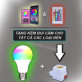 Mua Đèn Led vũ trường cảm ứng xoay 7 màu có điều khiển từ xa cho sinh nhật  tiệc nhỏ  họp mặt bạn bè