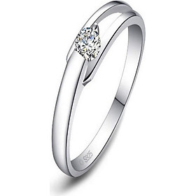 Nhẫn bạc nữ Hiểu Minh NU307