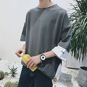 ́ thun UNISEX PHỐI VIỀN SMILE ̀ ̂ ̂́ ẢNH THẬT̂́ ̣̂ % cotton ̂́, thoáng mát