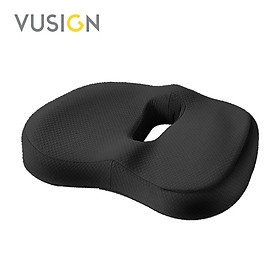 Đệm ghế ngồi văn phòng Deli thiết kế Thoáng Khí Chống Trĩ Chất Liệu Cao Su Non Giảm Ê Mỏi Điều Chỉnh Tư Thế Ngồi