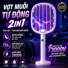Mua Vợt Bắt Muỗi Tự Động Kachi MK462 – Tích Hợp Đèn Bắt Muỗi  Màn Hình LED Thông Minh - hàng chính hãng
