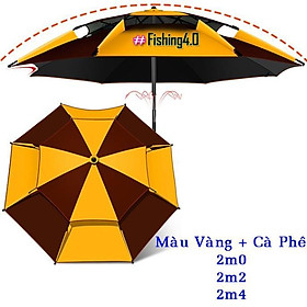 Ô câu cá - ô dù che nắng che mưa cao cấp - 2m0 - 2m2 - 2m4 Nhiều màu PCC22