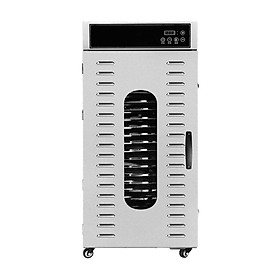 Mua máy sấy thực phẩm công nghiệp 20 khay xoay tròn 360 độ inox 304