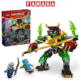 Đồ chơi lắp ráp chiến giáp quyền năng của lloyd - lloyd's elemental power mech - lego ninjago 71817