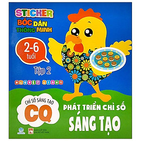 Sticker Bóc Dán Thông Minh - Phát Triển Chỉ Số Sáng Tạo - CQ - Tập 2