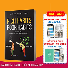 Rich Habits - Poor Habits Sự khác biệt giữa người giàu và người nghèo (Tặng Bookmark PL)