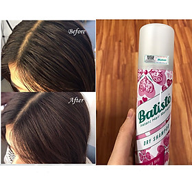 Dầu Gội Khô Batiste Dry Shampoo 200ml Hết Ngứa, Hết Bết Dính Tóc Bồng Bềnh Tức Thì