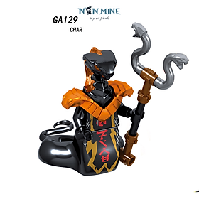 Minifigures Lắp Ráp Mô Hình Nhân Vật Phim Truyện Ninjago Nhân Vật Hồ Ly Samurai GA123-130