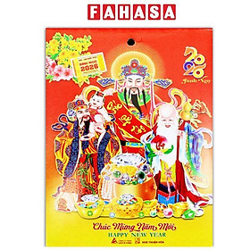 Lịch Bloc Trung Màu 2026 - Chúc Mừng Năm Mới - Sắc Hoa - Á Châu AC10