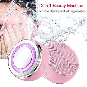 Máy massage da mặt CkeyiN có đèn Led giúp trẻ hóa làn da