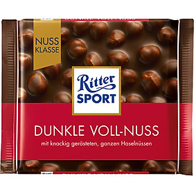 Combo 6 thanh Chocolate Ritter Sport Dunkle Voll