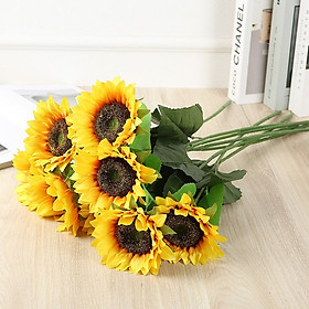 Mua Hoa Hướng Dương Giả Dài 56cm HL025