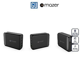 Củ Sạc MAZER Infinite.Boost GAN120W 3 Cổng USB