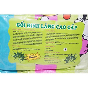 Gối đinh lăng cao cấp cho bé