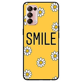 Ốp lưng dành cho Oppo Reno 5 mẫu Smile Hoa