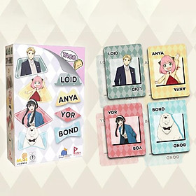 Trò Chơi Thẻ Bài SPYxFAMILY - Taco Loid Anya Yor Bond