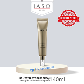 I59 Kem giúp trẻ hóa da vùng mắt - Total Eye Care Cream 40ml - IASO