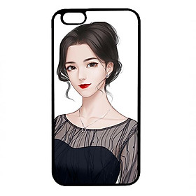 Ốp lưng cho iPhone 6s Plus Girl 219 - Hàng chính hãng