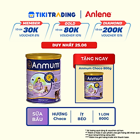 Sữa Bột Dành Cho Mẹ Bầu Anmum Materna Hương Chocolate 800g