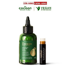 Nước dưỡng tóc tinh dầu bưởi (pomelo hair tonic) Cocoon 140ml + 1 Son dưỡng Cocoon 5g