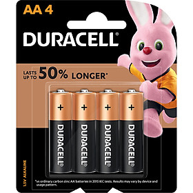 Pin Kiềm Duracell Coppertop AA Vỉ 4 Viên - O000005