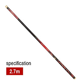Cần câu tay, cần câu cá cao cấp siều bền chuyên câu đơn câu đài đánh tự nhiên tặng kèm nhẫn đồ câu việt bắc