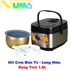 Mua Nồi cơm điện tử lòng niêu Ladomax 1.8L 1-8 người ăn   700W-Hàng chính hãng