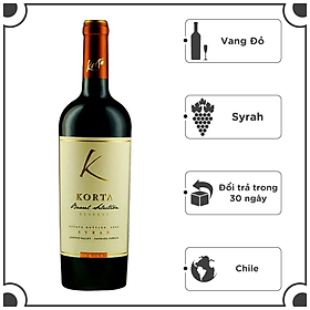 Rượu vang Korta Gran Reserva Syrah