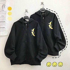 Áo hoodies sweater form to y hình HOẠ TIẾT