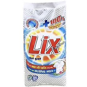 Bột Giặt Lix Extra Hương Hoa 6Kg EB006 - Tẩy Sạch Vết Bẩn Cực Mạnh