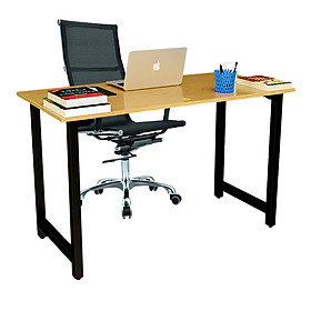 Bộ Bàn Oak-T Đen Và Ghế Đen IBIE IB16A
