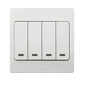 Mua Công tắc bốn 1 chiều có đèn 281016