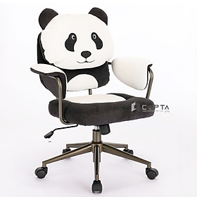 Mua Ghế làm việc nhỏ gọn nệm vải Gấu trúc CE23002-F Nội thất Capta