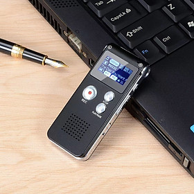 Máy Ghi Âm Cao cấp DVR-90 Bộ Nhớ 16GB - Pin trên 30h -Ghi ÂM Và Phát Lại Âm Thanh Trực Tiếp MP3 – Chức Năng Lọc Tạp Chất, Tiếng ồn