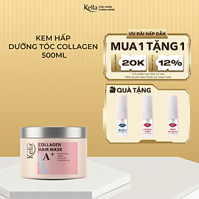 Dầu hấp tóc Collagen Kella A+ Total Hair Damaged Treament Collagen (Hũ 300ml)