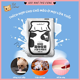 Sữa chua cho chó mèo tăng cường miễn dịch, hỗ trợ tiêu hóa, giảm mùi hôi phân cho thú cưng (50gr)