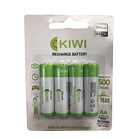 Pin Sạc KIWI AA Vỉ 4 Viên