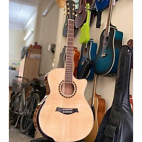 Mua ĐÀN GUITAR HỒNG ĐÀO KHẢM KĨ HM25