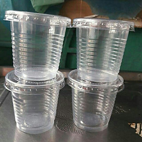 Mua 50 Hũ Đựng Rau Câu  Ly Take Away  Cốc Nhựa Nhỏ 140ml Không Nắp