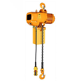 Pa Lăng Xích Điện ABG Kdh 2 Tấn Xích Đơn, Độ Dài Xích 6 Mét, Palang Xích Dùng Điện 380V Dùng Nâng Hạ Hàng Hóa, Thiết Bị Trong Nhà Xưởng, Công Nghiệp- Hàng Chính Hãng