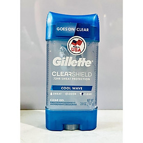 Lăn Khử Mùi Gillette Dạng Gel Cool Wave Clear Gel 107g