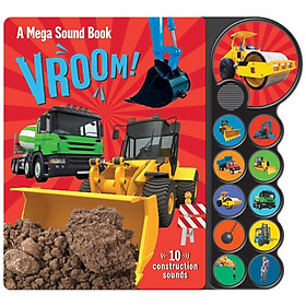 A Mega Sound Book Vroom 10-Button Sound Book