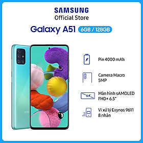 Điện Thoại Samsung Galaxy A51 (6GB/128GB) - Hàng Chính Hãng