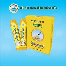 Tinh chất Yến sào Khánh Hòa Sanvinest dành cho người cao tuổi - Hộp 20 túi 20 ml