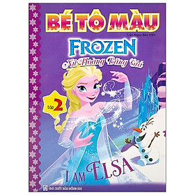 Hình ảnh Bé Tô Màu Frozen Nữ Hoàng Băng Giá - Tập 2