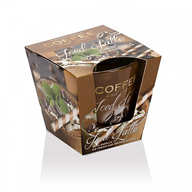 Ly nến thơm Bartek Candles BAT5178 Iced Latte Coffee 115g (Hương cà phê latte)