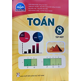 Sách - Combo 4 cuốn Toán lớp 8 tập 1+2 (Chân trời sáng tạo)