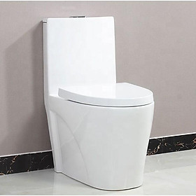 Mua Bồn cầu một khối trắng ngà  thiết kế Châu Âu  mã K86E. Hàng chất lượng  giá cực tốt