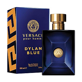 Nước Hoa Nam Versace Pour Homme Dylan Blue - Eau De Toilette 100ml