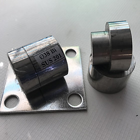 Mua Bản lề cối xoay cửa cổng chịu lực  - Chất liệu Inox 201 Ø38 (Bộ 2) - Dùng cho cửa 1 cánh